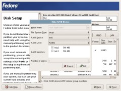 Creating swap filesystem on /dev/md1